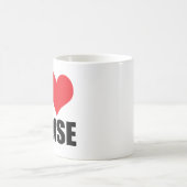 I Liebe Boise Kaffeetasse (Mittel)