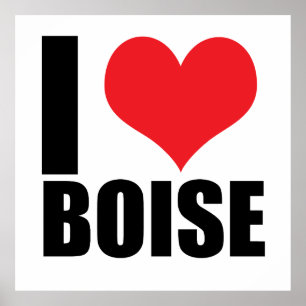 I Liebe Boise Poster