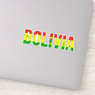 I Liebe Bolivien Aufkleber