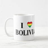 I Liebe Bolivien Kaffeetasse (Links)