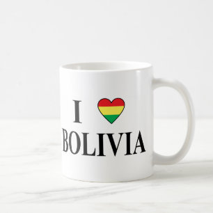 I Liebe Bolivien Kaffeetasse