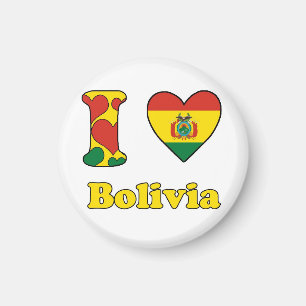 I Liebe Bolivien Magnet