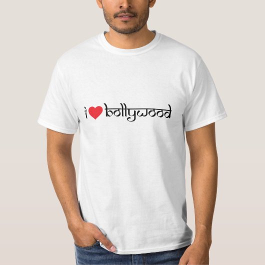 I Liebe Bollywood T-Shirt (Vorderseite)