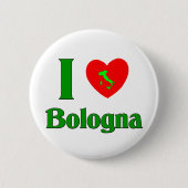 I Liebe-Bologna Button (Vorderseite)