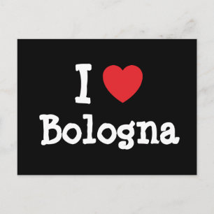 I Liebe Bologna T - Shirt Postkarte