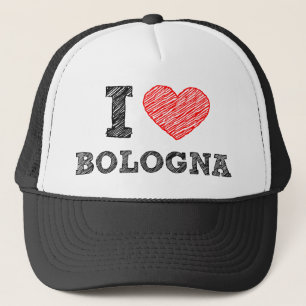 I Liebe-Bologna Truckerkappe