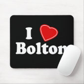 I Liebe Bolton Mousepad (Mit Mouse)