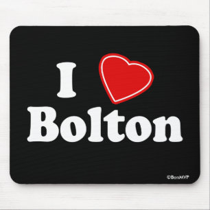 I Liebe Bolton Mousepad