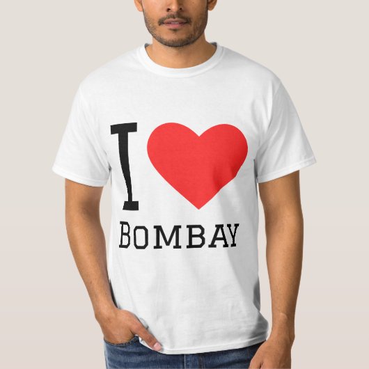 I Liebe Bombay T-Shirt (Vorderseite)