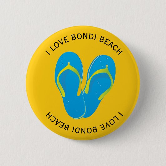 I Liebe Bondi Beach Button (Vorderseite)
