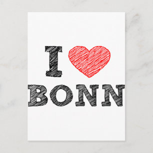 I Liebe Bonn Postkarte