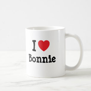 I Liebe Bonnie Herzstück T - Shirt Kaffeetasse
