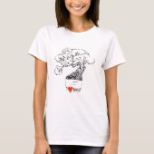 "I Liebe Bonsai" T-Shirt (Vorderseite)