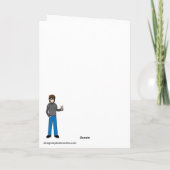 I LIEBE BOO MAMA KARTE (Rückseite)