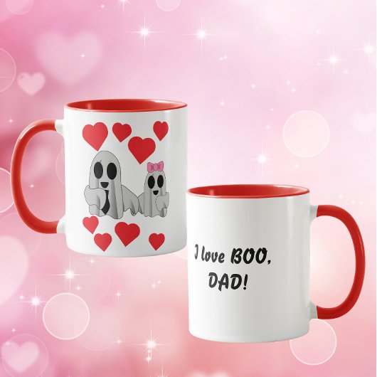 I Liebe BOO Vater (von Tochter) Tasse