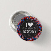 "I Liebe Books" Button (Vorne & Hinten)