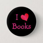 I Liebe Books Button (Vorderseite)