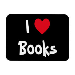 I Liebe Books Magnet
