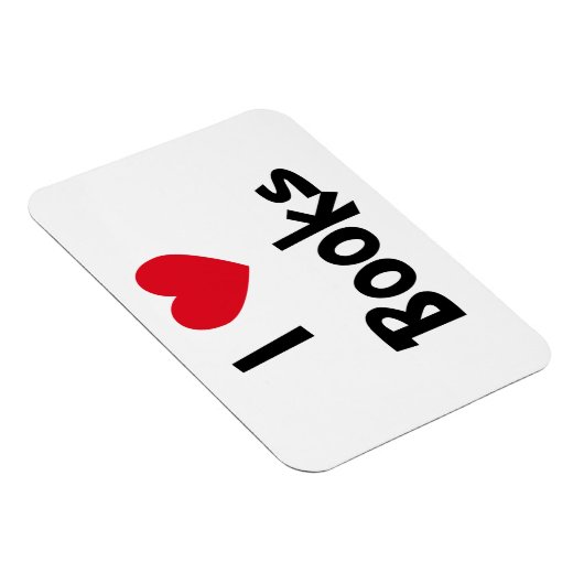 I Liebe Books Magnet (Rechte Seite)