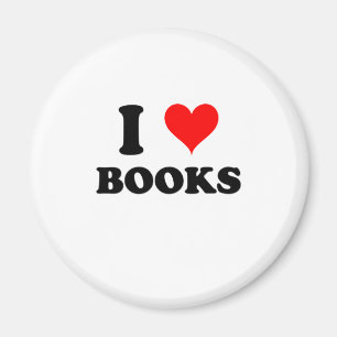 I Liebe Books Magnet