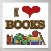 I Liebe Books Poster (Vorne)
