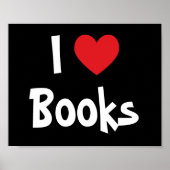 I Liebe Books Poster (Vorne)