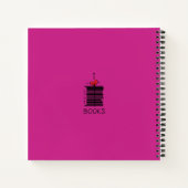 "I Liebe Books" Reading Log Journal Notizblock (Rückseite)