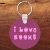 I Liebe Books Schlüsselanhänger (Vorderseite)