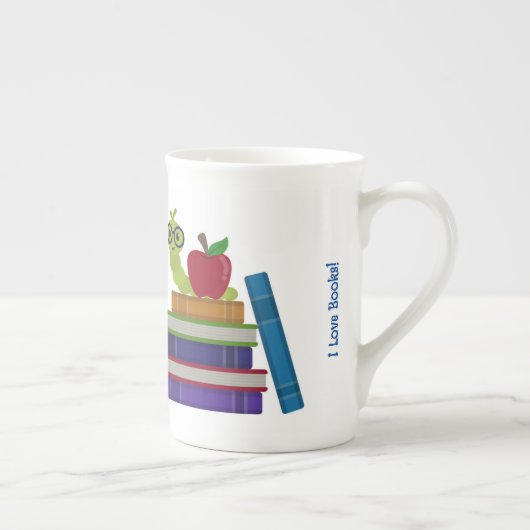 I Liebe Books Tasse (Rechts)