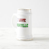 I Liebe Boonville-Tasse Bierglas (Vorderseite Links)