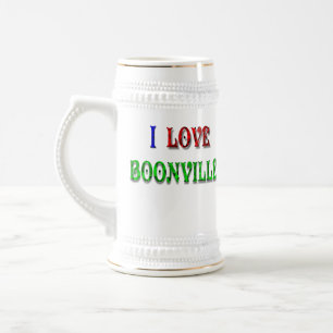 I Liebe Boonville-Tasse Bierglas