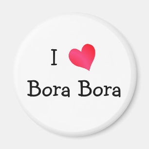 I Liebe Bora Magnet