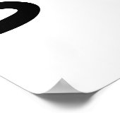 I Liebe Bordeaux Poster (Ecke)