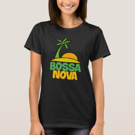 I Liebe Bossa Nova Geschenk für brasilianische Mus T-Shirt
