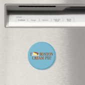 I Liebe Boston Cream Pie Magnet (In Situ (Geschirrspüler))