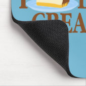 I Liebe Boston Cream Pie Mousepad (Ecke)