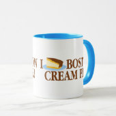 I Liebe Boston Cream Pie Tasse (VorderseiteRechts)