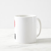 I Liebe Boston Kaffeetasse (VorderseiteRechts)