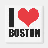 I Liebe Boston Magnet (Vorne)