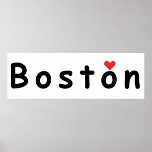 I Liebe Boston Poster
