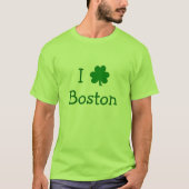 I Liebe Boston T-Shirt (Vorderseite)