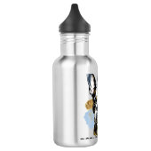 I Liebe Boston Terriers Edelstahlflasche (Links)