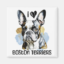 I Liebe Boston Terriers
