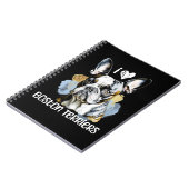 I Liebe Boston Terriers Notizblock (Linke Seite)