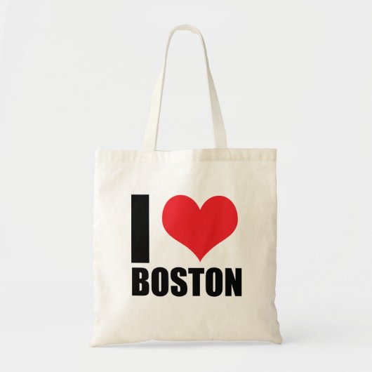 I Liebe Boston Tragetasche (Vorne)