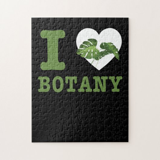 I Liebe Botany Botanist Pflanze Lover Puzzle (Vertikal)