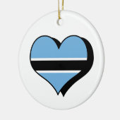 I Liebe Botsuana Ornament (Links)