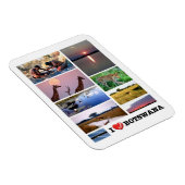 I LIEBE Botswana - Magnet (Rechte Seite)