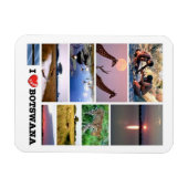 I LIEBE Botswana - Magnet (Horizontal)