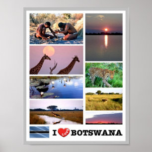 I LIEBE Botswana - Poster
